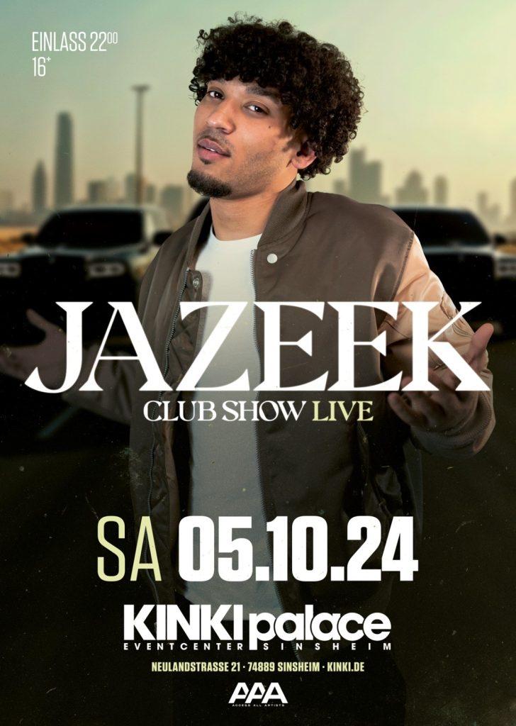 JAZEEK Club Show LIVE